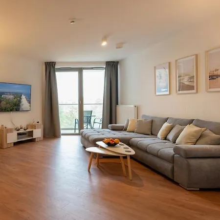 Pinea Sky Premium Apartament Z Widokiem Na Morze Ze Spa I Basenem Przy Plazy Pobierowo Exterior foto