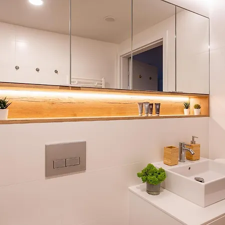 Pinea Sky Premium Apartament Z Widokiem Na Morze Ze Spa I Basenem Przy Plazy Pobierowo Exterior foto