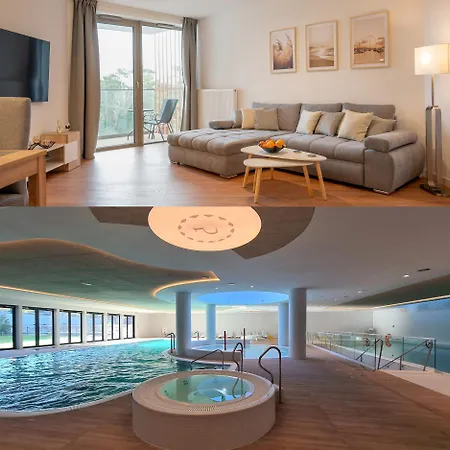 Pinea Sky Premium Apartament Z Widokiem Na Morze Ze Spa I Basenem Przy Plazy Pobierowo Exterior foto